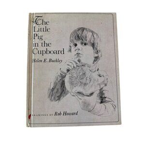 Vintage The Little Pig In The Cupboard Hardcover Book Helen E. Buckley Drawings